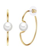 Lulu  Jane Cercei placati cu aur de 14K - Auriu/Galben