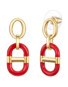 Lulu  Jane Cercei placati cu aur de 14K - Auriu/Galben