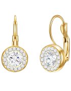 Lulu  Jane Cercei placati cu aur de 14K si decorati cu cristale - Auriu