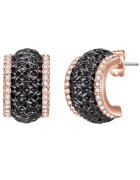 Lulu  Jane Cercei placati cu aur rose de 14K si decorati cu cristale - Auriu rose