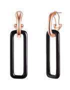Lulu  Jane Cercei rotunzi placati cu aur de 14K - Auriu rose
