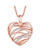 Lulu  Jane Colier ajustabil placat cu aur de 14K - Auriu rose