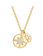 Lulu  Jane Colier ajustabil placat cu aur rose de 14K 32095 - Auriu/Galben