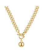 Lulu  Jane Colier-lant placati cu aur de 14K - Auriu