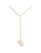 Lulu  Jane Colier placat cu aur de 14K - Auriu