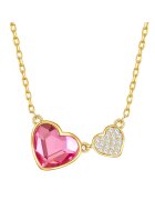Lulu  Jane Colier placat cu aur de 14K - cu cristale - Auriu/Galben