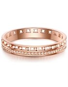 Lulu  Jane Inel placat cu aur de 14K - cu perforatii