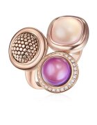 Lulu  Jane Inel placat cu aur de 14K si decorat cu cristale