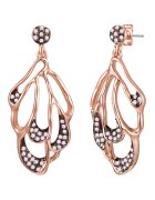 Lulu  Jane Yokoamii - Cercei placati cu aur de 14K si decorati cu perle de apa dulce - Auriu rose