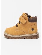 Lumberjack Bocanci de piele intoarsa ecologica - Maro camel