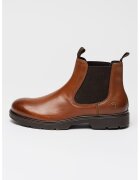 Lumberjack Ghete Chelsea de piele Charlie - Maro scortisoara