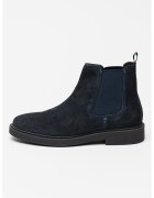 Lumberjack Ghete Chelsea de piele intoarsa - Albastru inchis