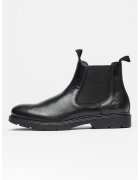Lumberjack Ghete Chelsea din piele Charlie - Negru