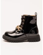 Lumberjack Ghete cu aspect lacuit - Negru/Bronz