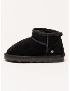 Lumberjack Ghete de piele intoarsa - fara inchidere - Negru stins