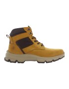 Lumberjack Ghete de piele si piele ecologica - Maro inchis/Galben mustar