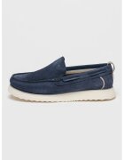 Lumberjack Pantofi loafer de piele intoarsa - Albastru inchis/Alb murdar