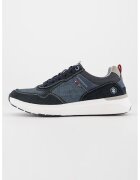 Lumberjack Pantofi sport cu garnituri de piele intoarsa Neil - Bleumarin