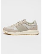 Lumberjack Pantofi sport cu garnituri din piele intoarsa - Maro taupe deschis/Alb murdar