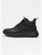 Lumberjack Pantofi sport inalti cu insertii textile - Negru