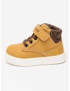 Lumberjack Pantofi sport inalti cu velcro Moby - Maro camel