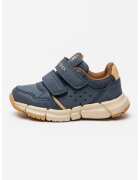 Lumberjack Pantofi sport low-cut cu velcro - Albastru prafuit/Maro nisip