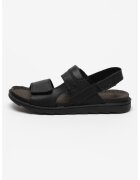 Lumberjack Sandale de piele Asher - Negru stins