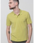 Lumberjack Tricou polo de bumbac pique - Verde fistic