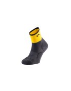 Lurbel Ciorapi Trail Running - Desafio Four - gri inchis-galben