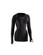 Lurbel Tricou termic cu maneca lunga femei - Cristallo - gri inchis-fuchsia
