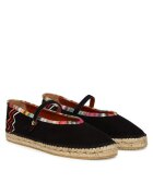 M Missoni Espadrile femeie - negru - colorat - tesatura