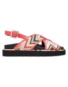 M Missoni Sandale dama Wave PI - tesatura - multicolor