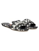 M Missoni Slapi negru-alb