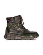 Maciejka Botine 06145-24/00-7 Verde - Piele lacuita