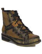Maciejka Ghete dama 0655807008 - Piele naturala - Negru/Maro