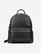 Made in Italy Rucsac dama din piele texturata neagra