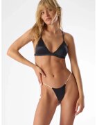 Maison Close Bikini tanga și bretele subțiri laterale - - Negru