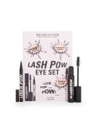 Makeup Revolution Set de machiaj Lash Pow Eye Duo - Mascara 5D Lash Pow - Eyeliner Eyeliner Pow