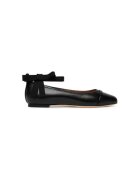 MALONE SOULIERS Balerini SABINA 5-4 - Piele naturala - Negru - Negru