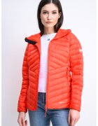 Mammut Jacheta cu umplutura de puf - pentru drumetii Broad Peak - Alb/Coral