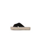 Manebi Espadrile dama 302778249 - Piele naturala - Negru - Negru