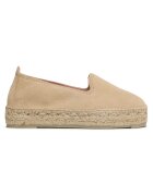 Manebi Espadrile dama DOUBLE SOLE ESPADRILLES K 1.1 - Piele naturala - Bej
