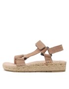 Manebi Espadrile dama HIKING SANDALS W 1.9 - Piele naturala - Bej