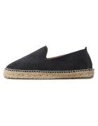 Manebi Espadrile pentru barbati - 302780808 - piele naturala - albastru