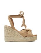 Manebi Espadrile pentru femei - 304058929 - piele naturala - bej