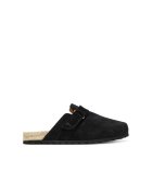 Manebi Espadrile pentru femei - 305413406 - piele naturala - negru