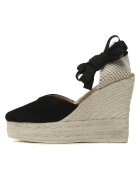 Manebi Mocasini dama - piele naturala - negru - platforma -