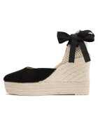 Manebi Mocasini dama - piele naturala - negru - toc plat