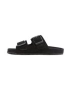 Manebi Papuci dama 302778003 - Piele naturala - Negru - Negru