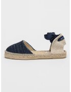 Manebi Sandale-espadrile cu decupaj pe spate Valenciana - Bleumarin